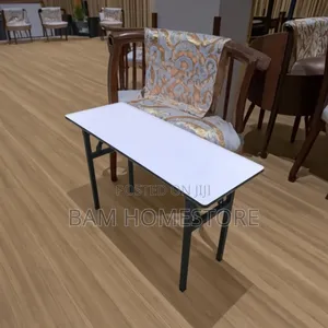 Foldable Metal Legs Table (120*60cm)