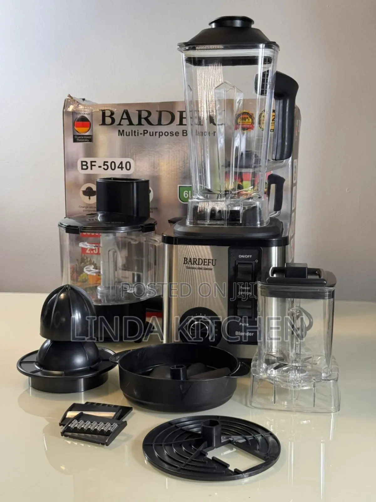 Bardefu Blender 6 in 1, 2.5lts
