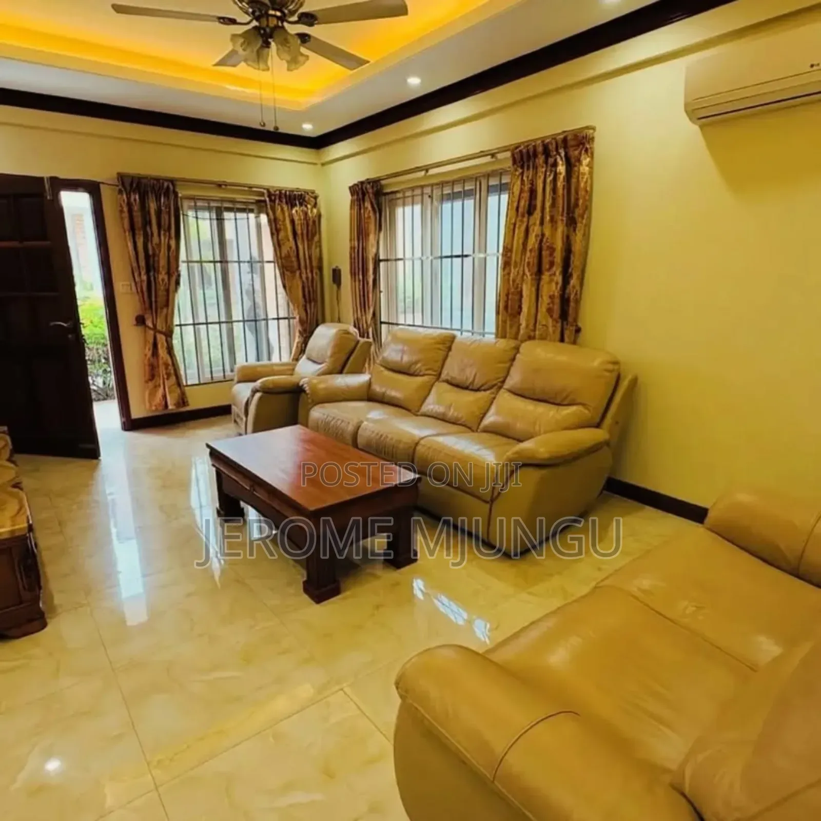 Furnished 3bdrm Villa in Masaki for rent