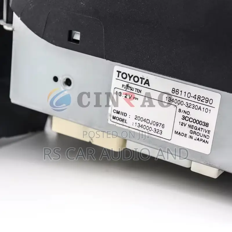 Toyota Harrier Multi Monitor ( Ac/Heater Contol Panel)
