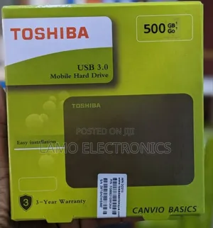 Toshiba Canvio Basics 500gb Hard Drive