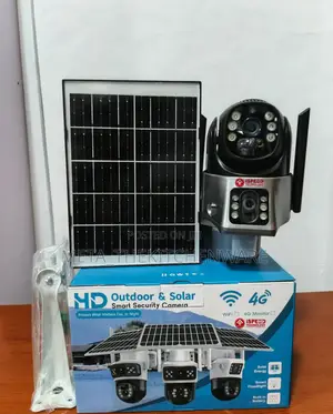 Dual Lens Solar Smart Security Camera 4g