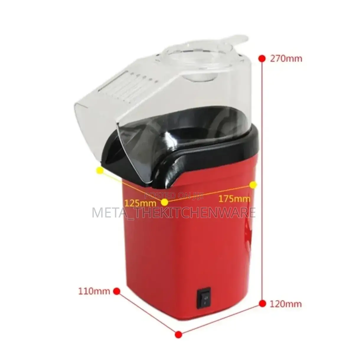 Electric Min Popcorn Maker Machine