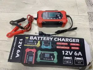 Car Battery Charger 12v Battery Charging Device LCD Display