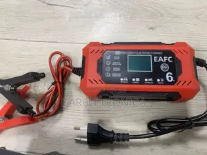 Car Battery Charger 12v Battery Charging Device LCD Display