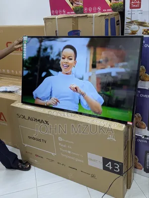 Tv Inchi 43 Smart Real , With Bluetooth Cheap Price