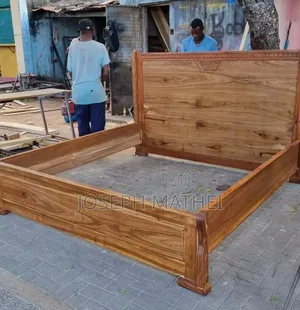 Bed Frame Hard Wood 6x6