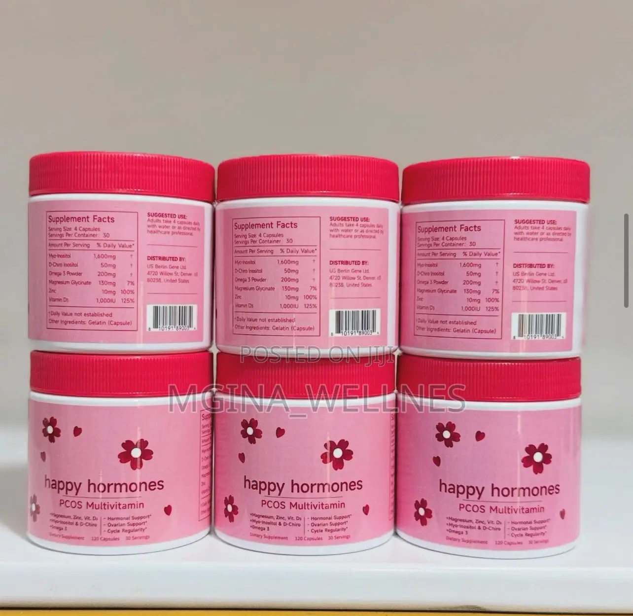 Happy Hormones Pcos Multivitamin Capsules