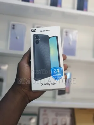 New Samsung Galaxy A06 64 GB Black