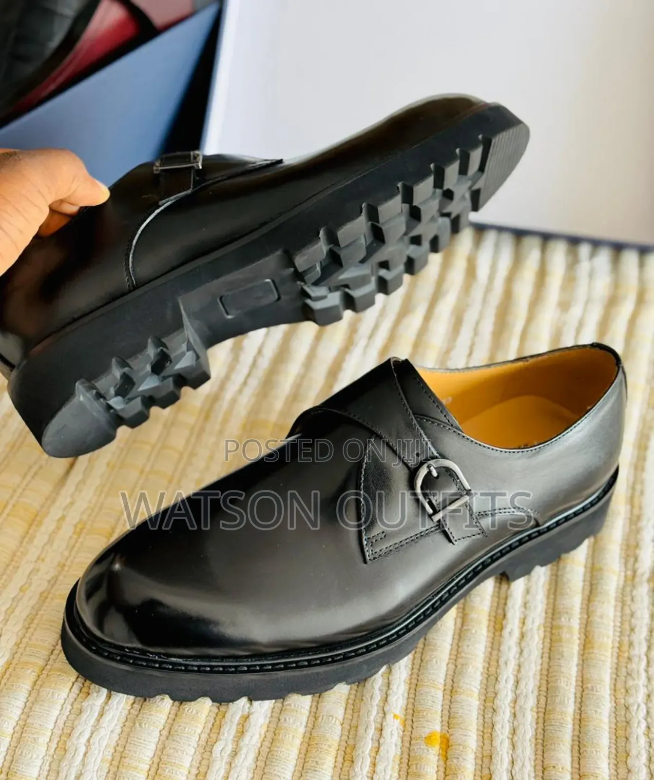 Men's J.M Weston Big Sole Shoes or Viatu Vya Weston
