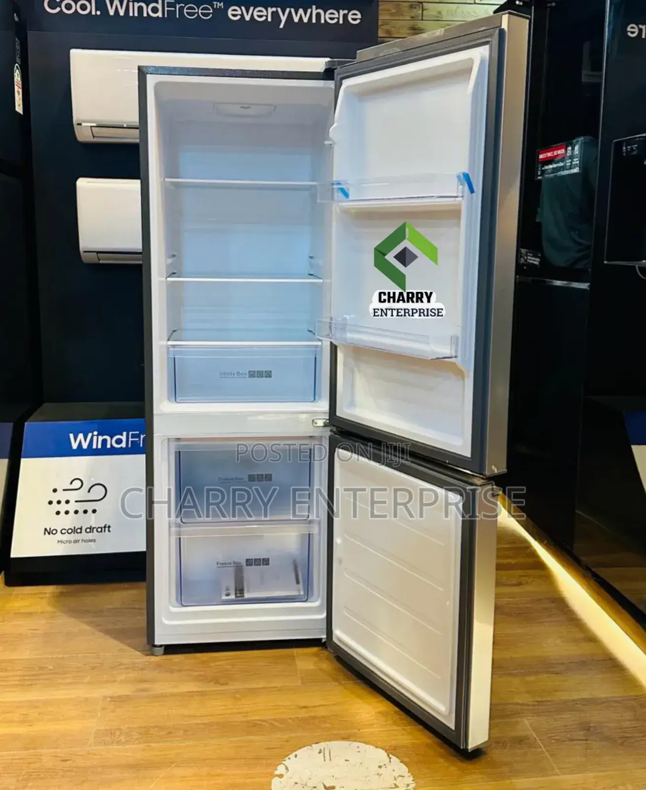 SPJ Refrigerator/ Fridge Double Door 165l Rfbslv229c Defrost
