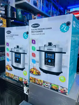 Brinax 7 in 1 Pressure Cooker 7l | Multi Cooker