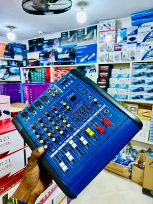 4 Channel Powered Mixer