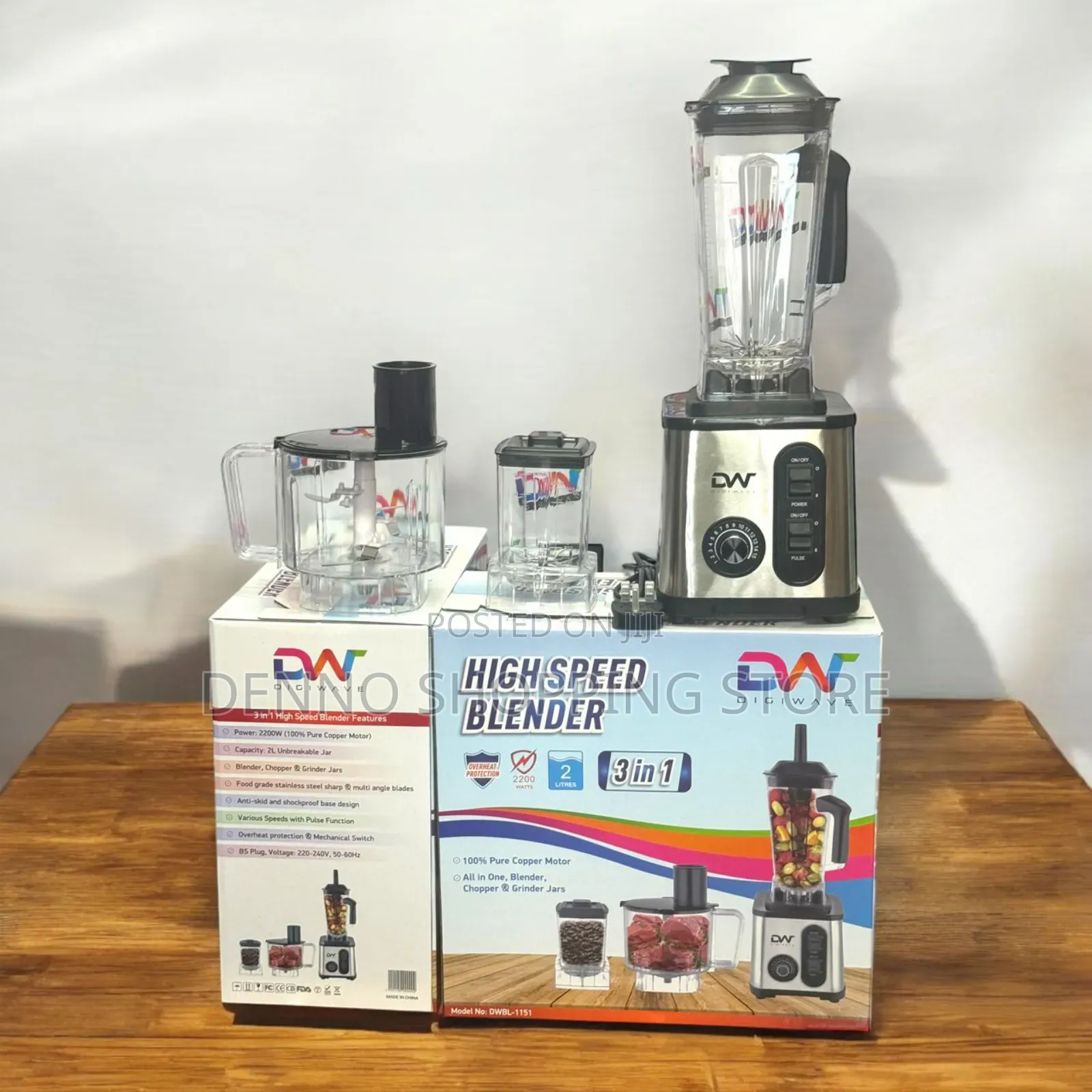 Dw 3 in 1 Commercial Blender Jar