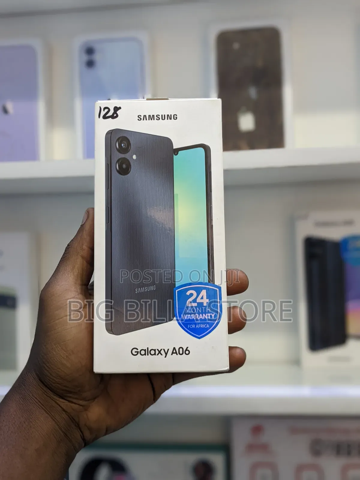 New Samsung Galaxy A06 128 GB Black