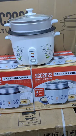 Sapphire Crest Rice Cooker 2l With Steamer