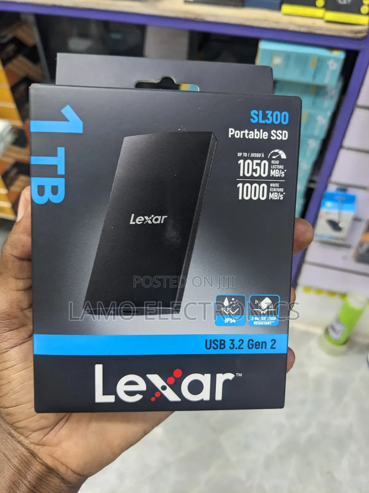 Lexar Sl300 1tb Portable SSD External Drive