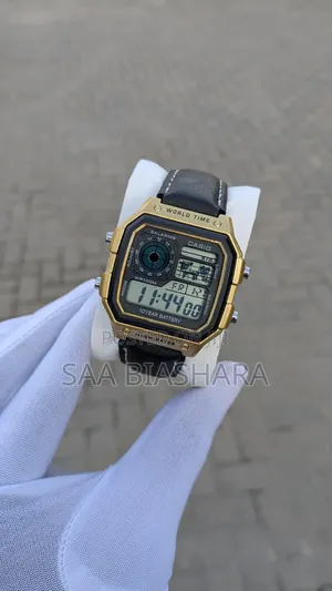 Casio Vintage Digital Watch Gold and Black