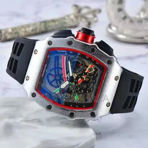 Richard Mille Rm 11 Silver and Black Watch