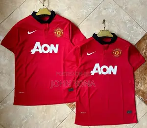 Manchester United Jersey Aon