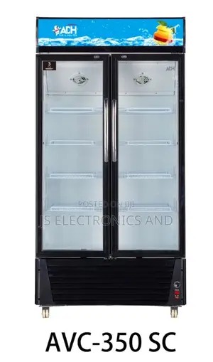 Punguzo La Bei Adh Showcase Display 355 Liter Double Doors.