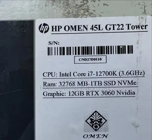 New Desktop Computer HP 32GB Intel Core I7 SSD 1T