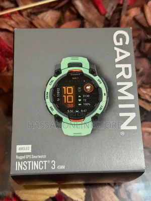 Garmin Instinct 3 Amoled Rugged GPS Smartwatch 45mm - Green