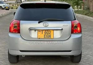 Toyota Allex 2005 Silver