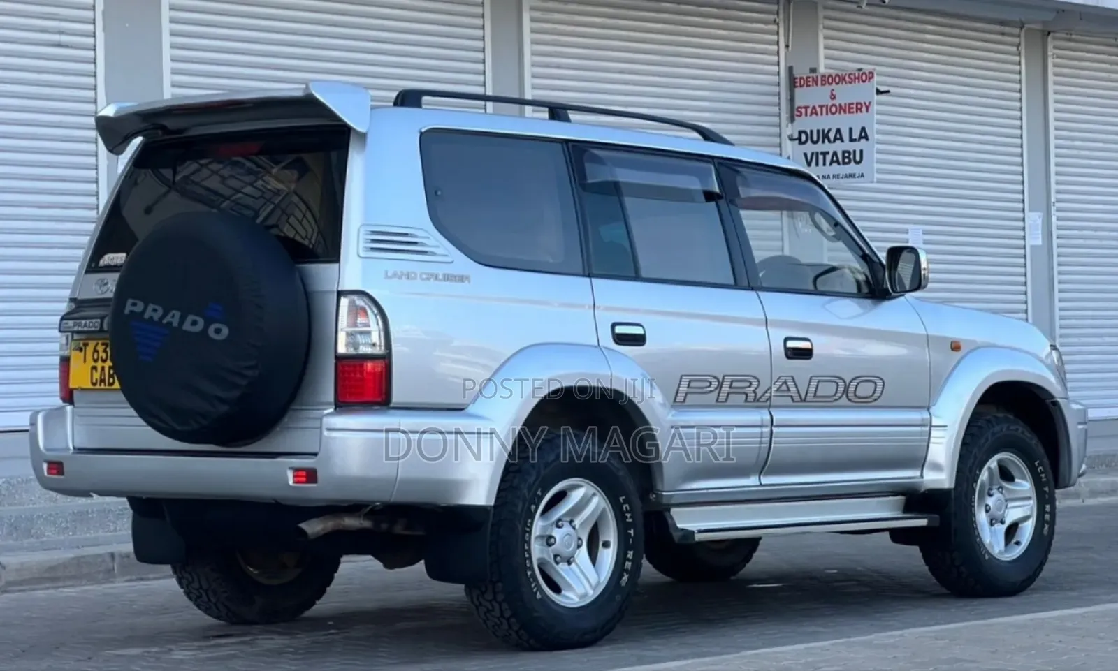Toyota Land Cruiser Prado 2001 Silver