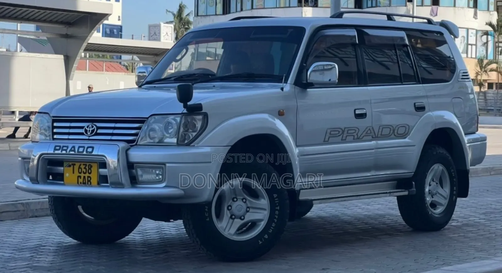 Toyota Land Cruiser Prado 2001 Silver