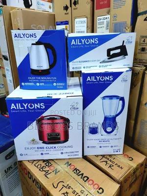 Ailyons Combo Set [Kettle/Blender/Iron/Rice Cooker]