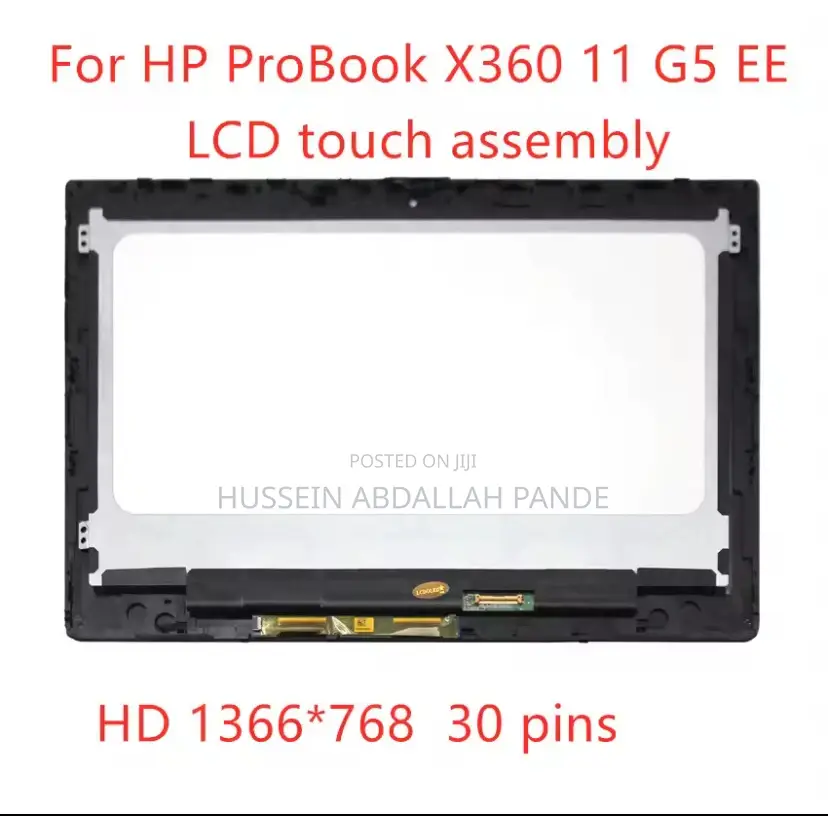 LCD Display Touch Screen for Hp Probook X360 11 G5 Ee