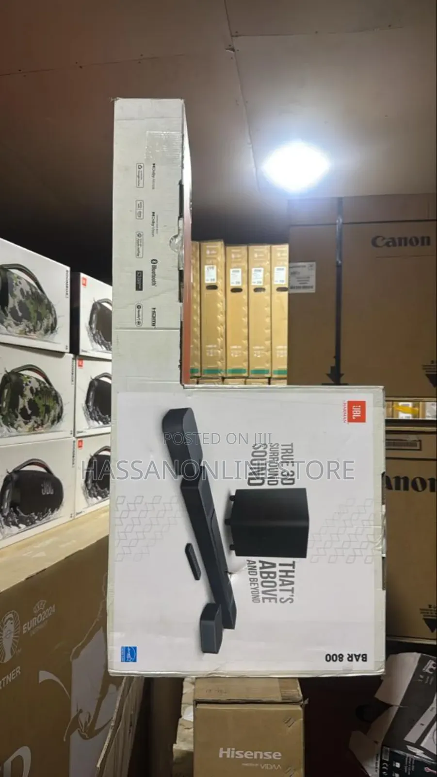 JBL Bar 800 5.1.2 Channel Soundbar With Detachable Speakers