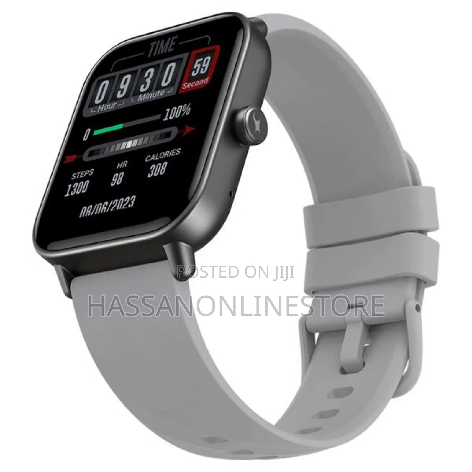 Fastrack Smartwatch Rider Black Case Black Strap