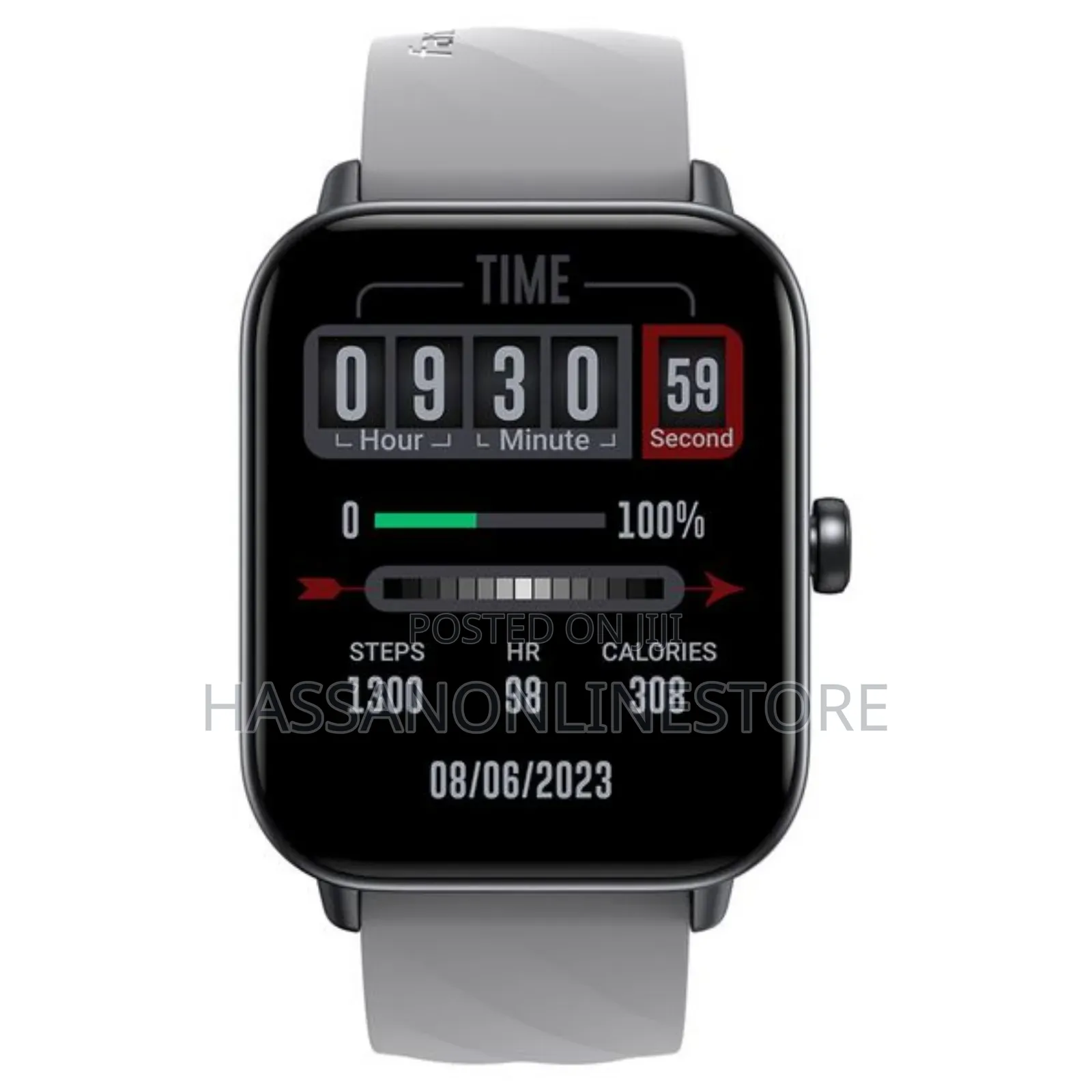 Fastrack Smartwatch Rider Black Case Black Strap