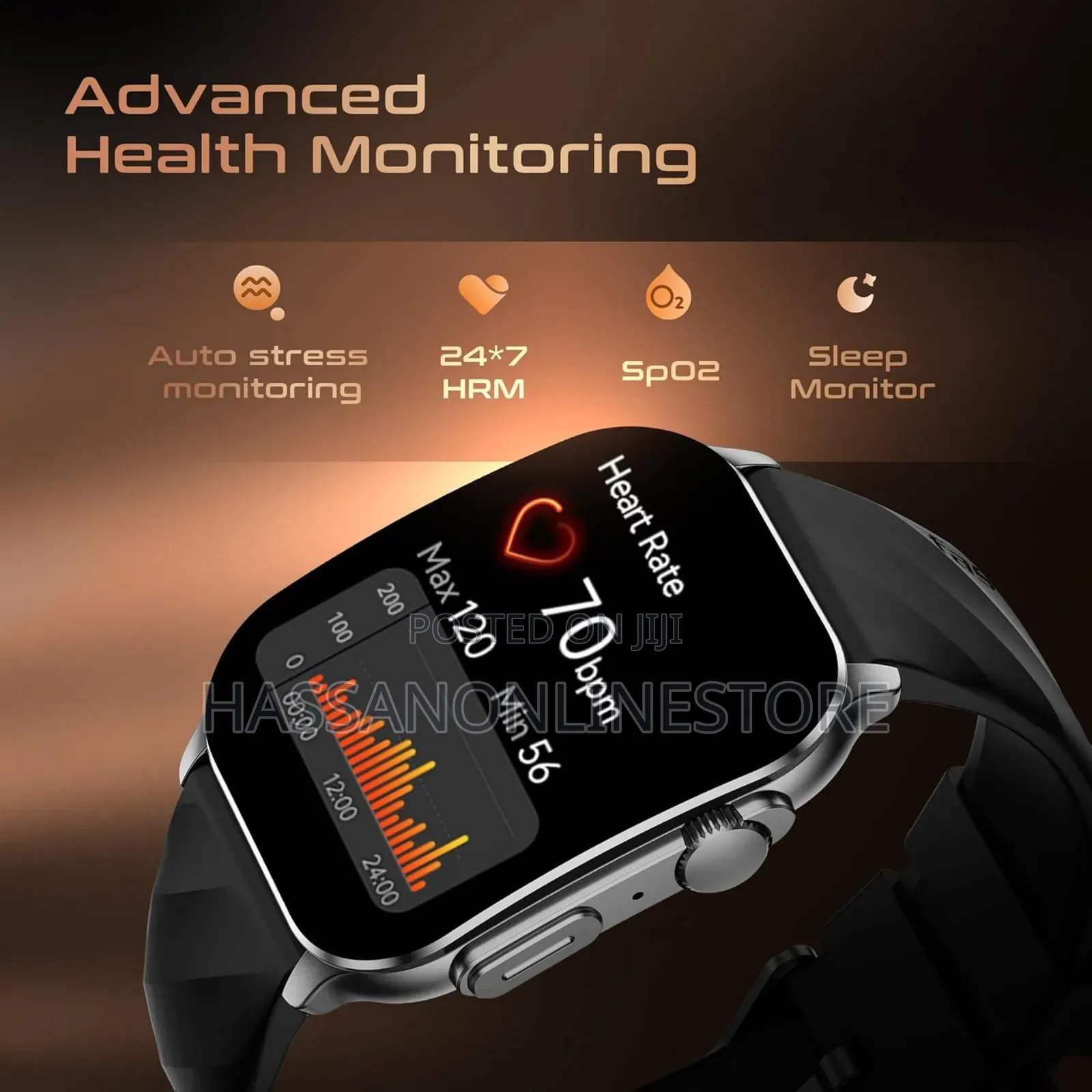 Fastrack Horizon S1 Silicone Strap Smartwatch