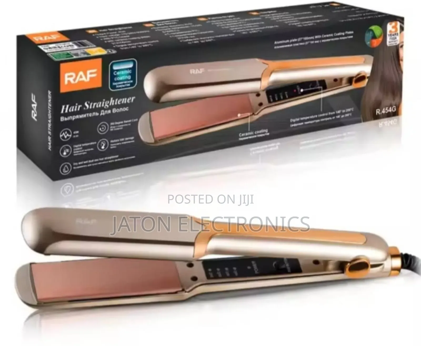 Raf Hair Straightener Iron