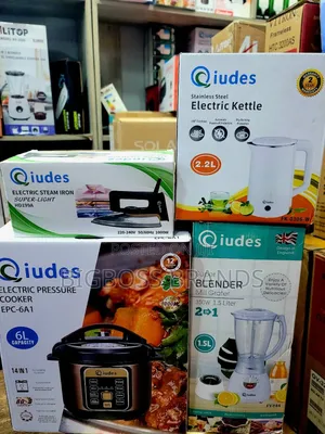 Quides Best Combo [Pressure Cooker, Iron,Kettle,Blender]