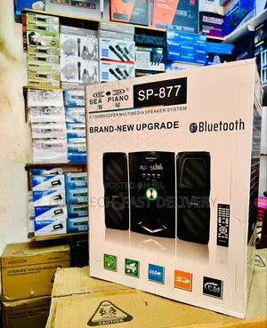 Sea Piano Sp-877 2.1 Subwoofer Multimedia Speaker Best Sound