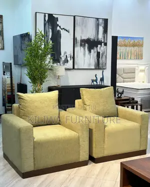 Sofa Two Seat and Armchairs