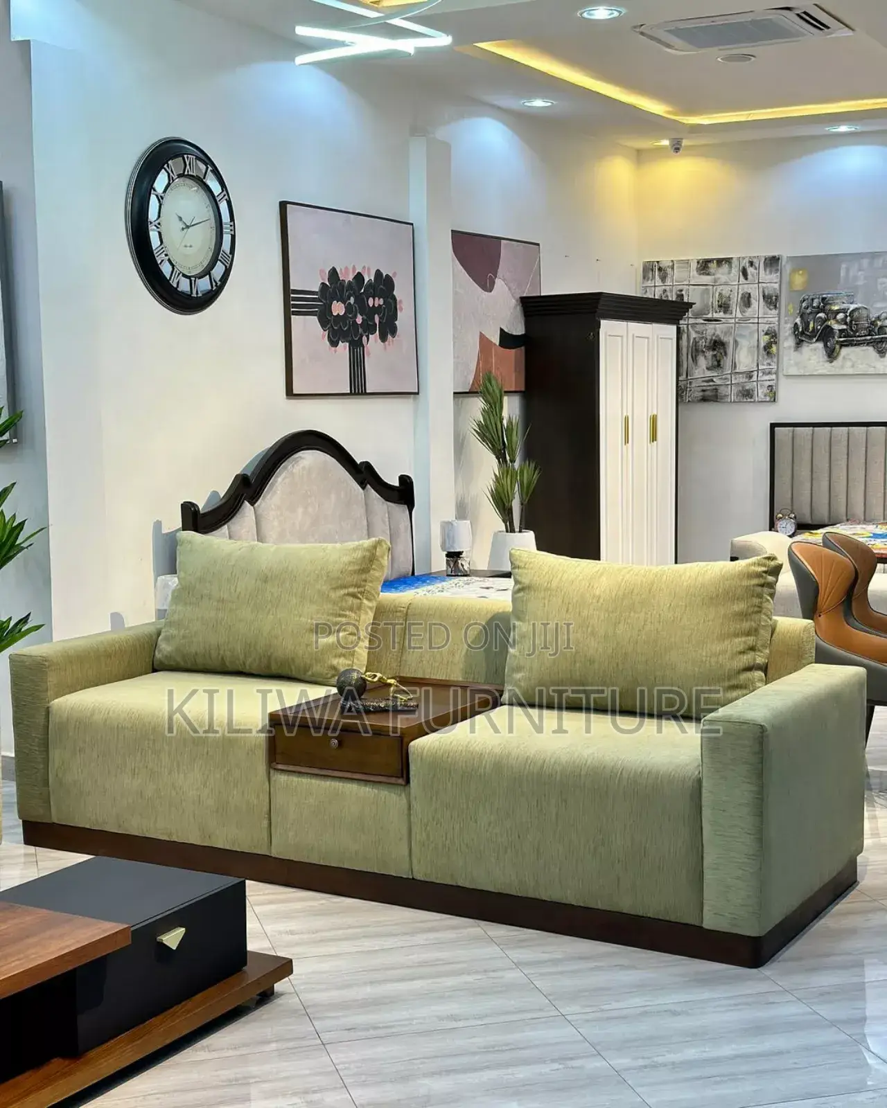 Sofa Two Seat and Armchairs
