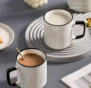 White Ceramic Coffee Mugs