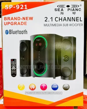 Sea Piano Sp-921 Subwoofer With Bluetooth, Fm Radio,Usb Port