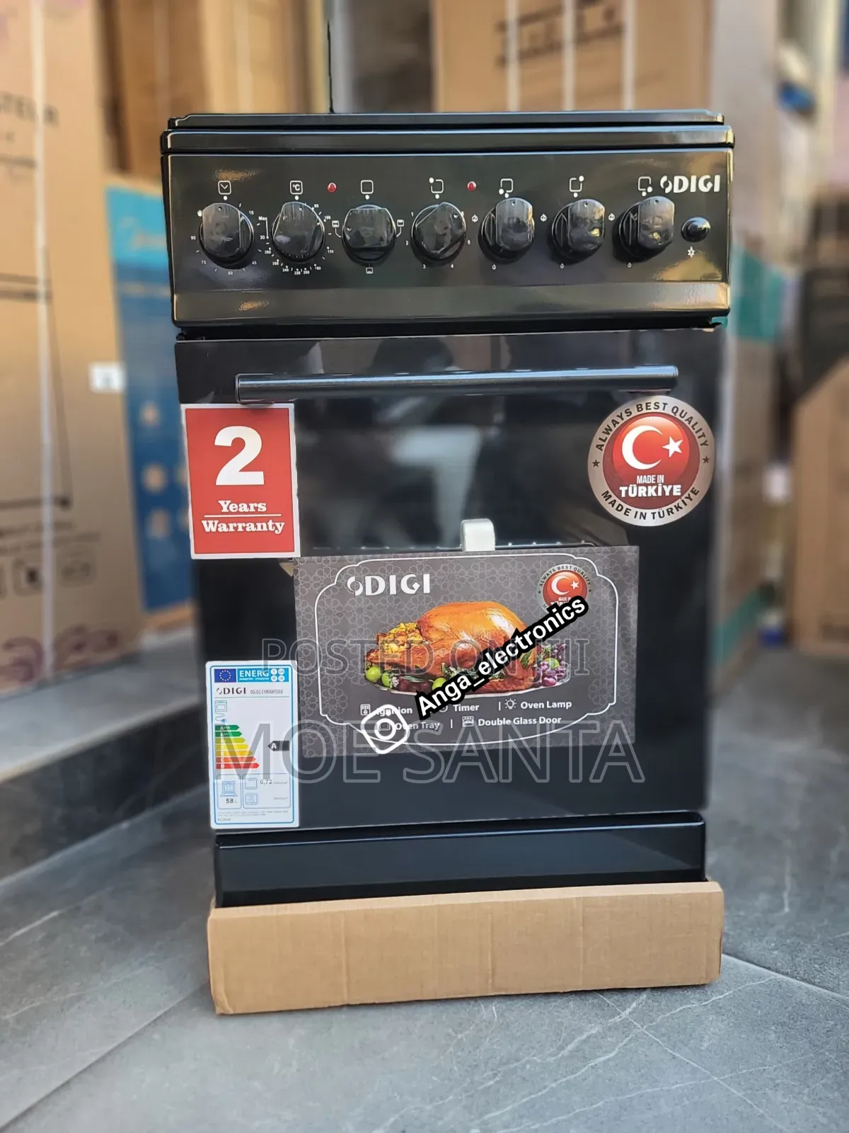 Digi Standing Oven 50x50