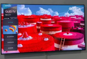 Samsung 55" Qled Flat Smart TV Q7famp Series Q7f 2025