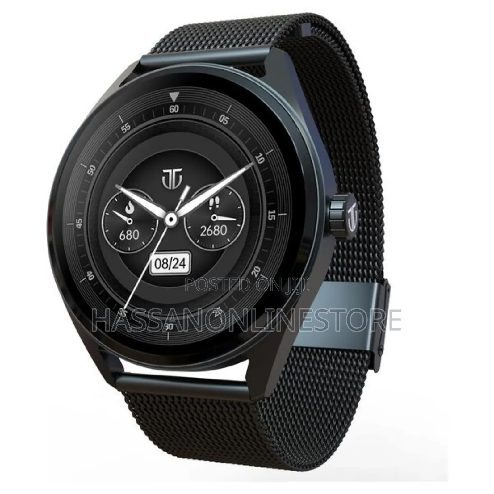 Titan Smartwatch Crest - Black