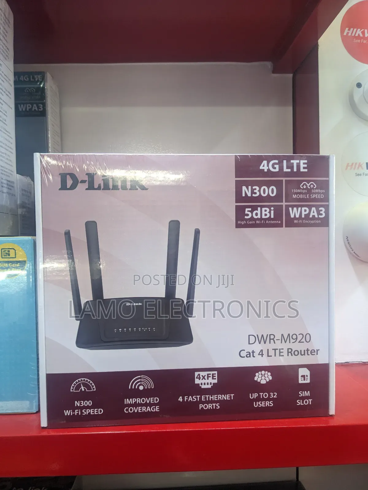 D-Link DWR-M920 Cat 4 Lte Router