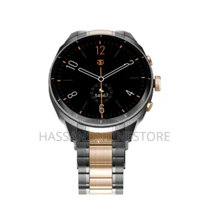 Titan Smartwatch Heritage Stainless Case and Black