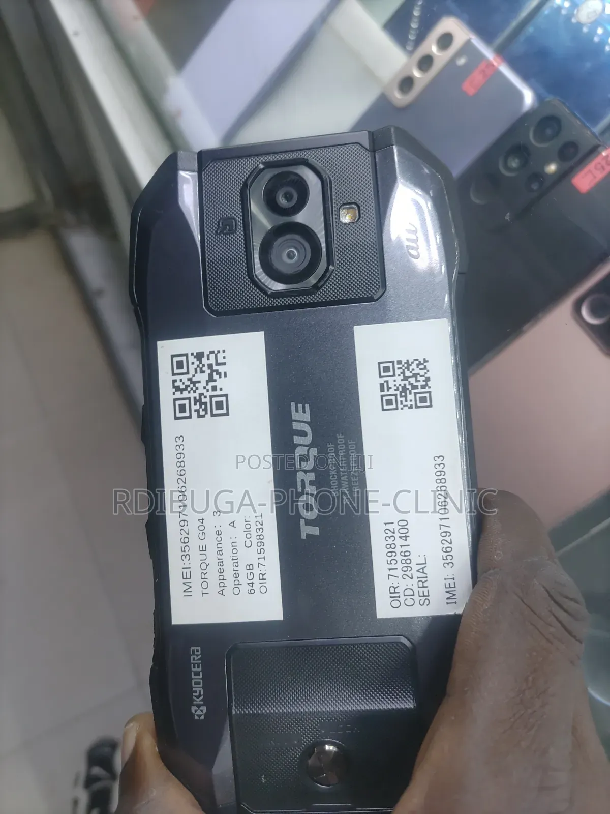 Kyocera Torque G04 KYV 46 64 GB Black