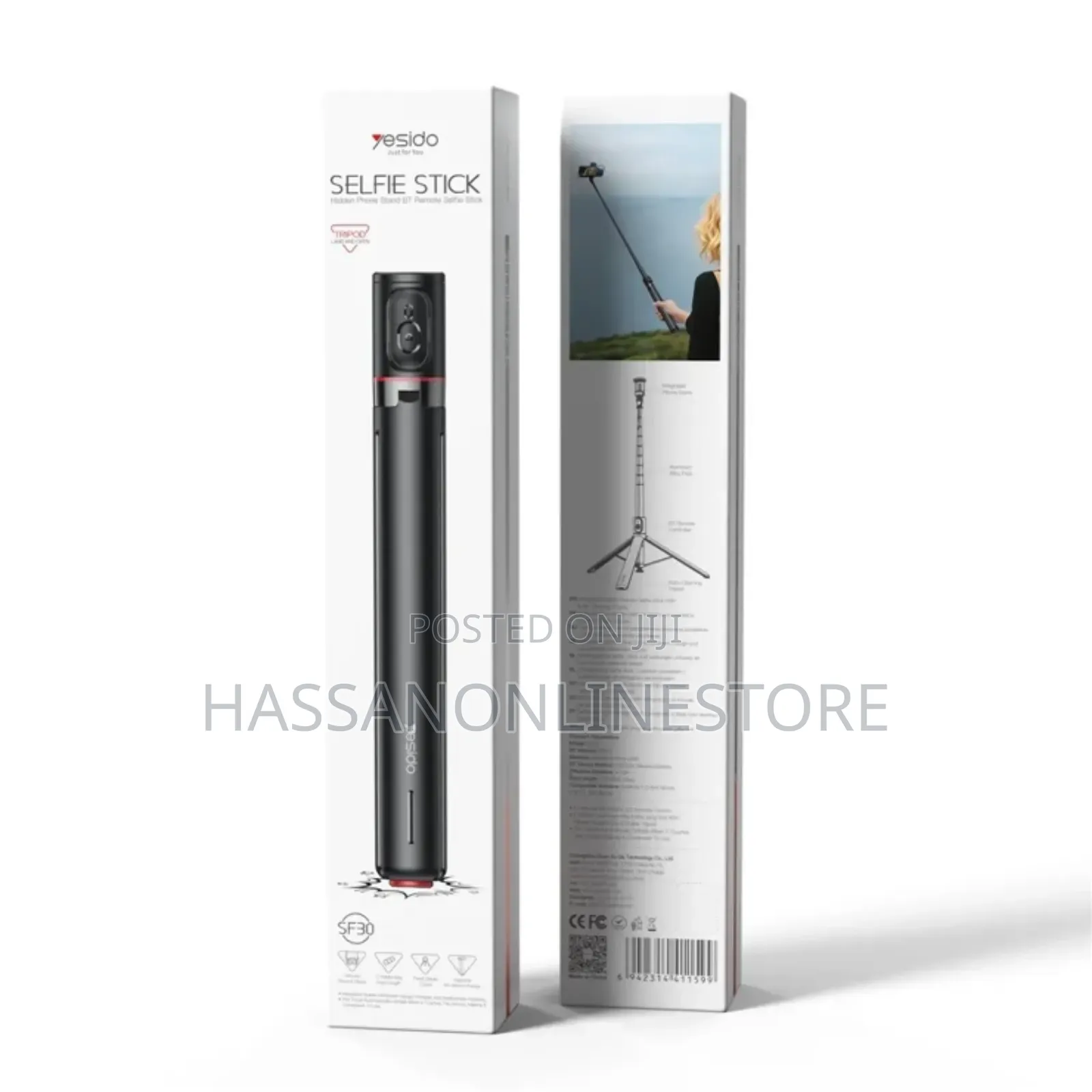 Yesido Sf30 Very Long Selfie Stick Tripod Heavy Duty